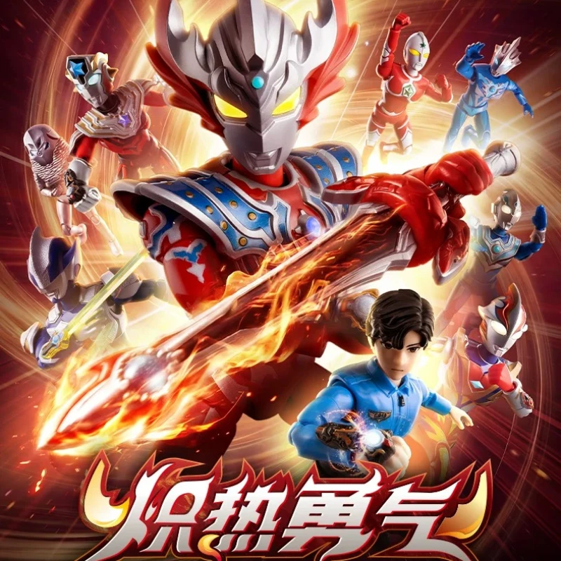 BLOKEES 빌딩 블록 맨 울트라맨 많은 별 S 에디션 3nd Hot Courage Taiga Mebius 조립 모델 어린이 장난감 수집 선물