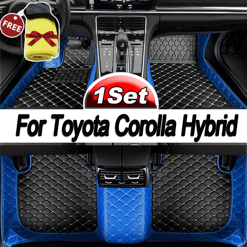

Для Toyota Corolla Hybrid 2024 2023 2022 2021 2020 2019 автомобильные коврики интерьерные аксессуары кожаная Водонепроницаемая сменная крышка