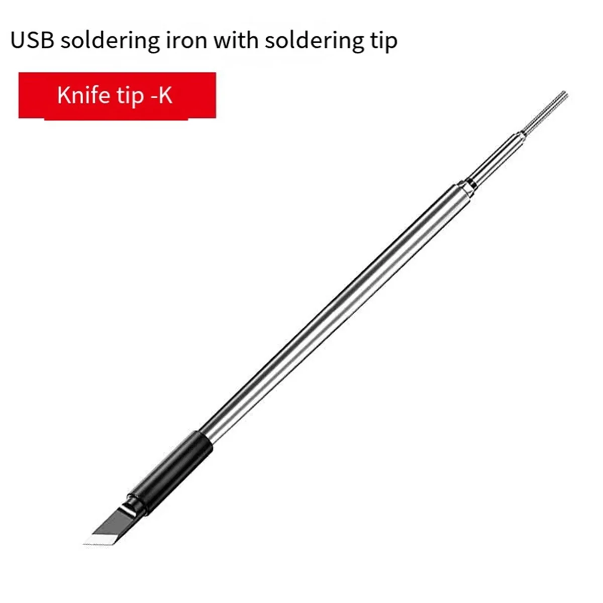 최신 C210 납땜 인두 팁 USB 납땜 인두 팁 5V 배터리 납땜 인두 팁 납땜 재 작업 액세서리 3Pcs