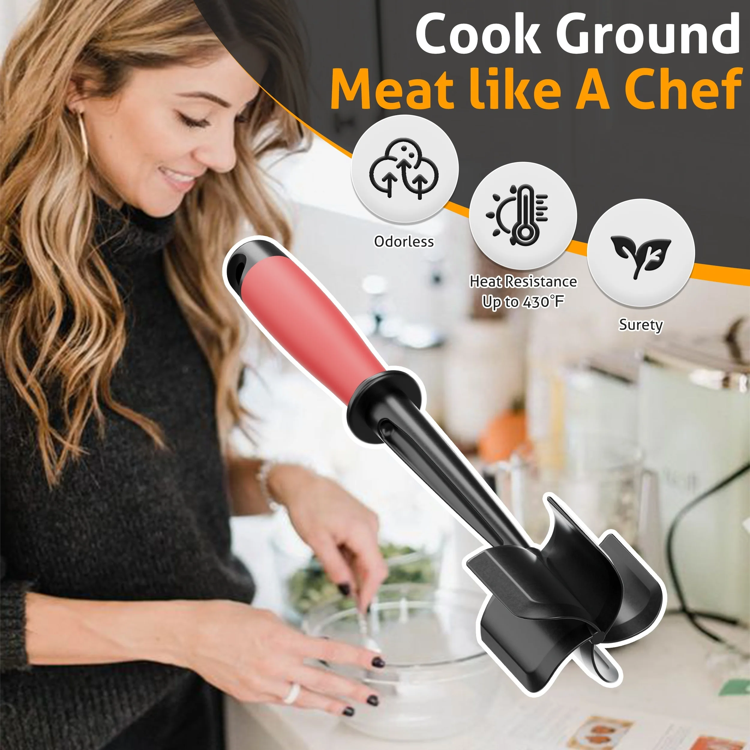 Meat Chopper & Masher Image 4