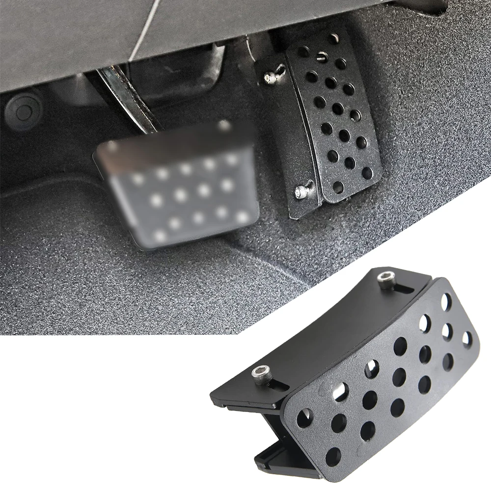 Metal Car Brake Pedal Pads Foot Rest Pedals Covers For Jeep Wrangler JK  2007-2017 Interior Accessories Car Styling