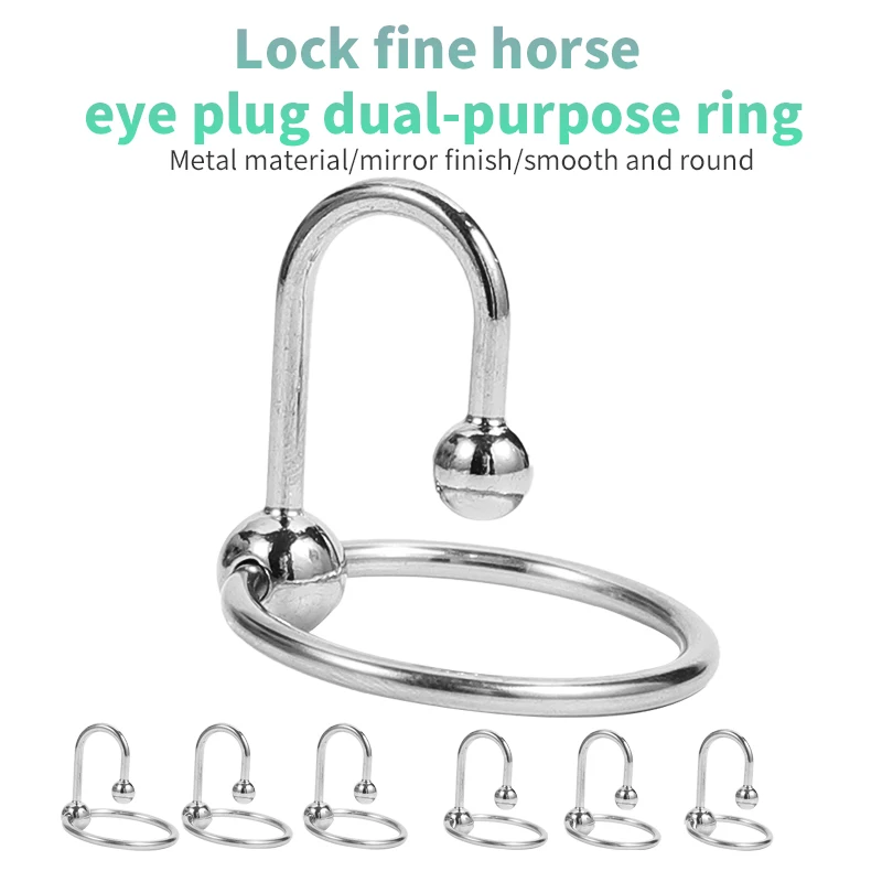 Stainless Steel Penis Plug Ring Urethral Catheter Penis Stretcher Urethral Blockage Delayed Ejaculation Man Masturbation SexToys