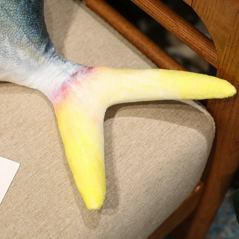 3D Simulation Fisch Plüsch Spielzeug Gefüllte Thunfisch Lachs Herbst Saury Grouper Plüsch Kissen Kreative Sofa Kissen Kissen Geschenk Kinder Spielzeug – Detail 25