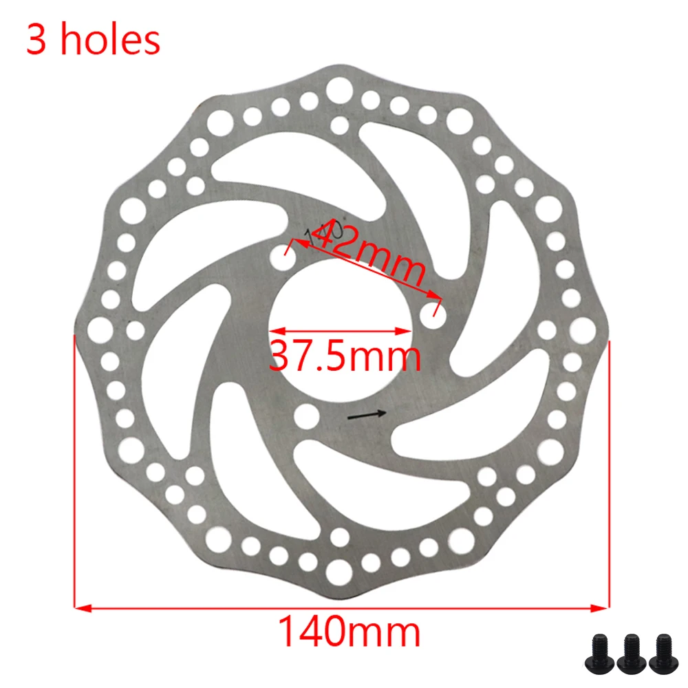Electric Scooter Disc Brake 140mm 3 Holes or 6 Holes Device Accessories