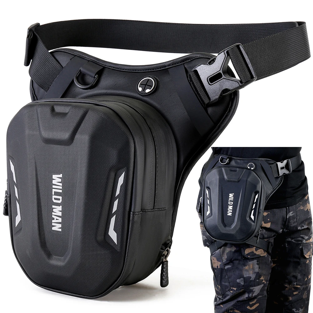 Bolsa Lateral De Pierna Para Motocicleta, Bolso De Cintura Unisex Para Asiento De Tanque