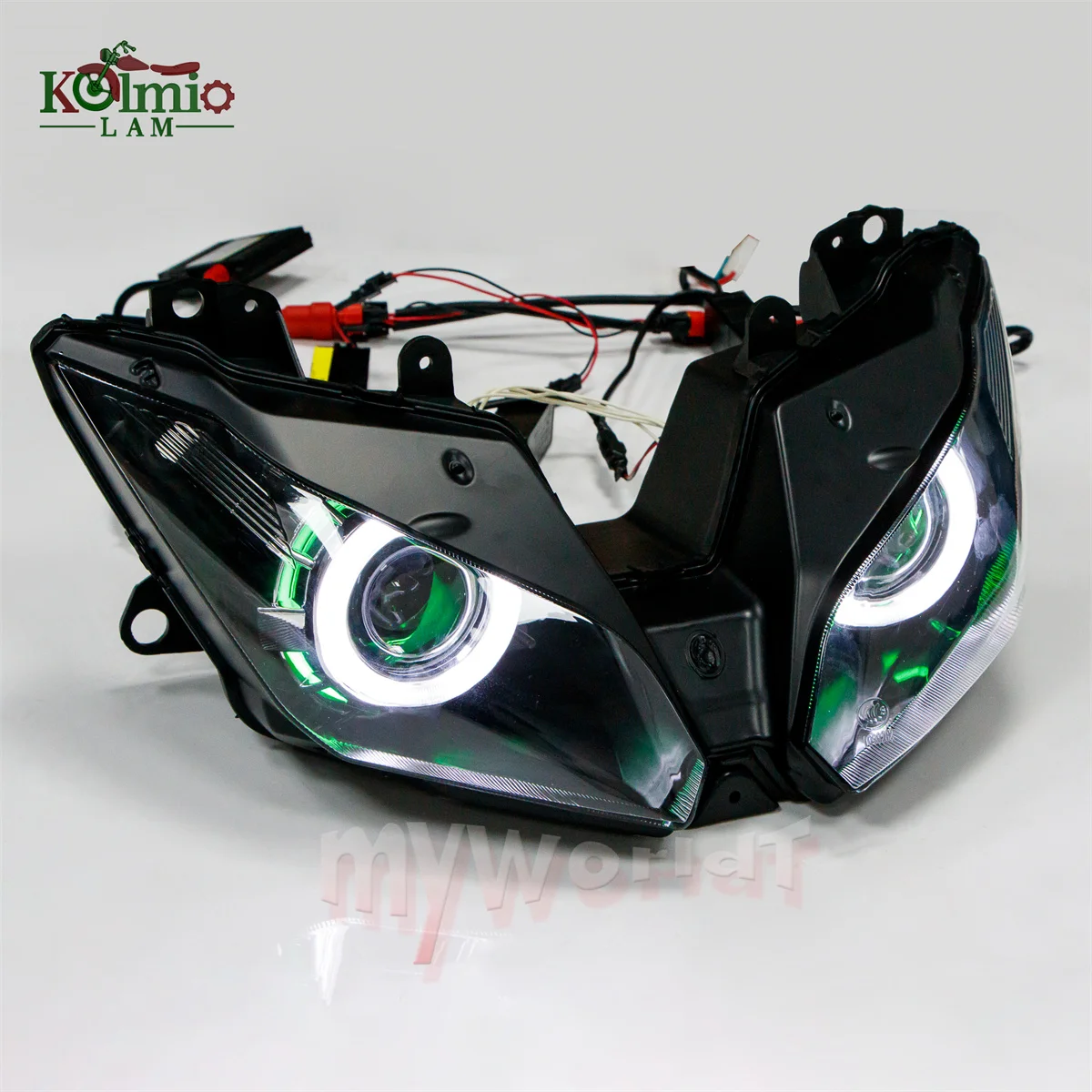 Headlight カワサキZX636ニンジャZX6R 201318 USのヘッドライトヘッドランプアセンブリを交換してください
