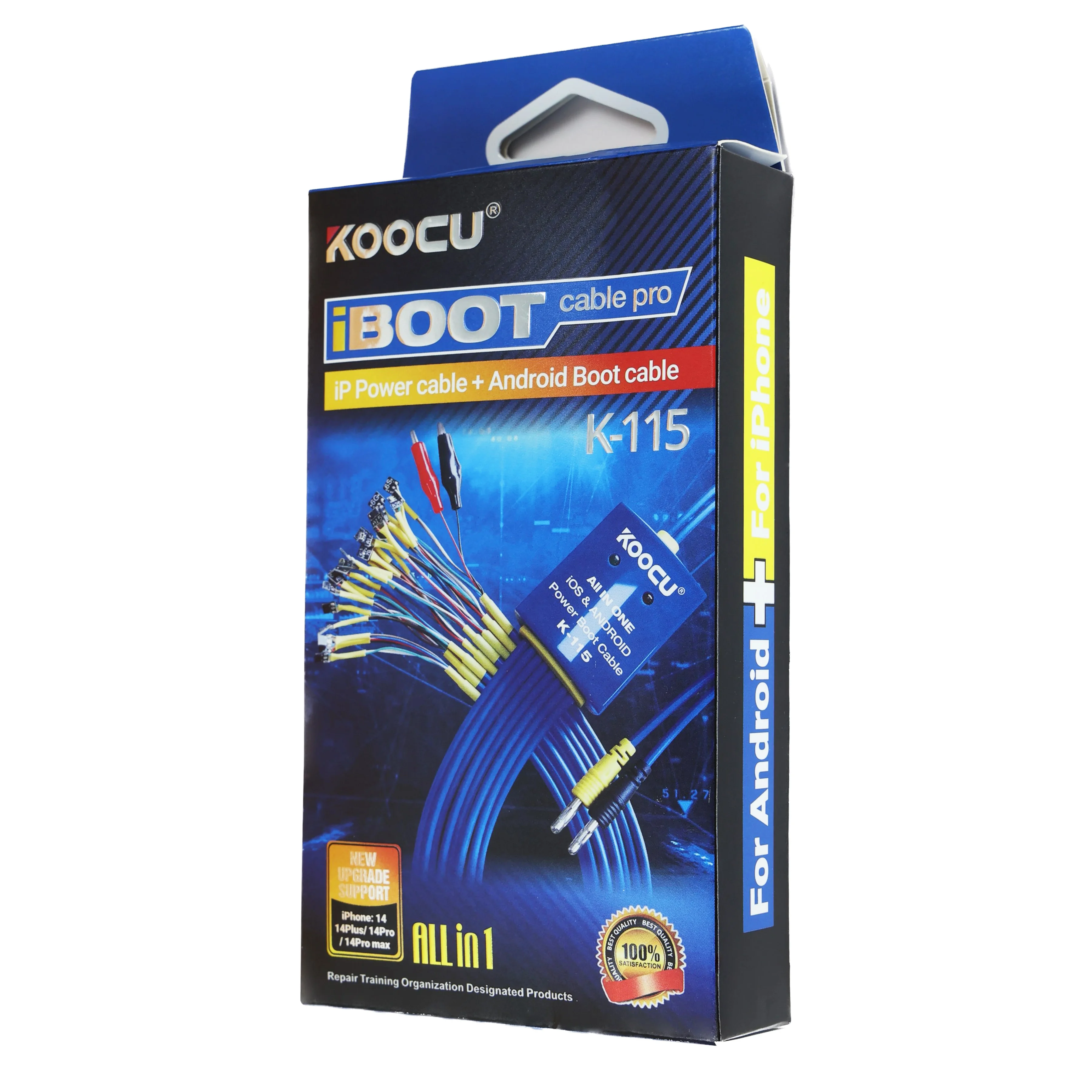 KOOCU K-115 Cable Pro iBooT iP Power cable + Android Boot Cable Dedicated Power for iPhone and Android i Boot