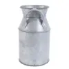 Tin Bucket Flower Gift Artistic Milk Jug Old-fashioned Stylish Iron Wrought Vase European Style Vintage 1