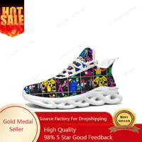R-Rainbows F-Friends Sneakers Game Mens Womens Teenager Fashion Sports Running Shoes High Quality Custom Built Lace Up Shoes 1