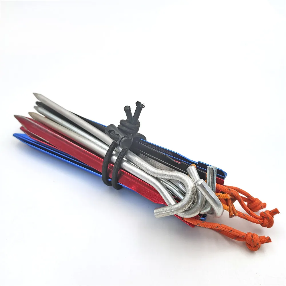 Befestigung des Bindeseils, elastisches Band, Bungees-Kugel zum Binden von Stangen, Stangen, Bündelungsstiften, Bungee-Seile, Riemen für Outdoor-Camping-Zubehör – Detail 8