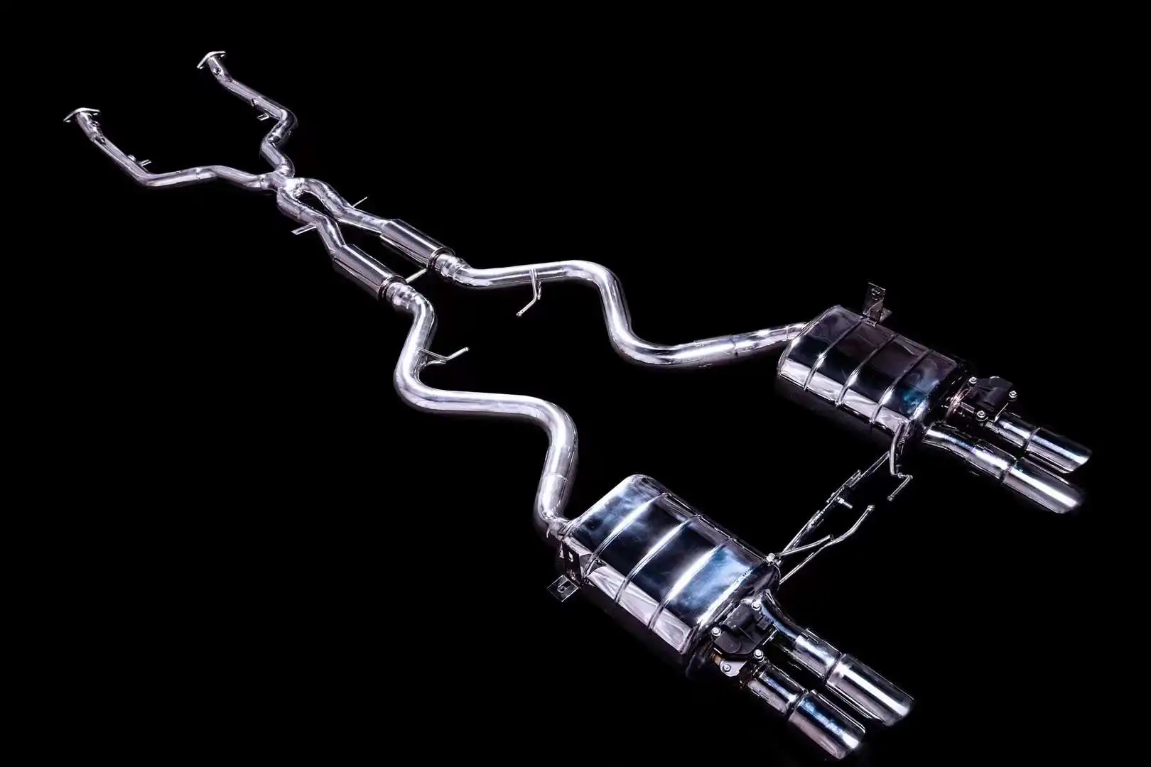 Modified Exhaust Valve for BMW M3, E90, E92, E93, Exhaust Pipe Muffler, Sports Car Sound Wave