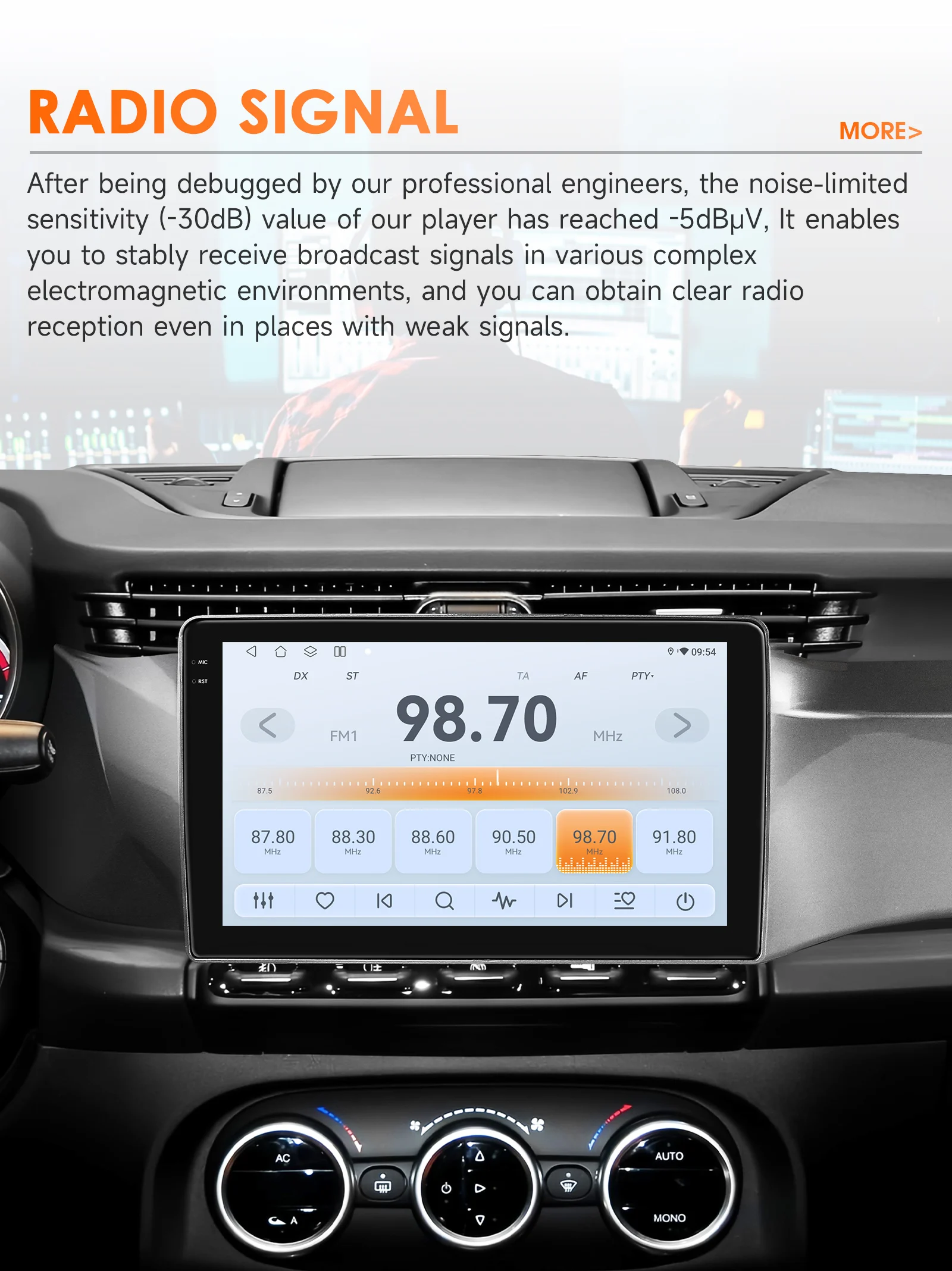 Hizpo 2din Android 14 Auto Multimedia Für Alfa Romeo Giulietta 2010 - 2014 2015 - 2018 Radio Stereo Kopf einheit Carplay Auto Bildschirm – Detail 22