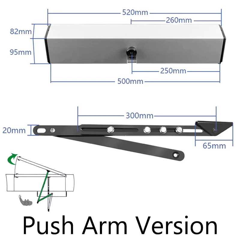 Swing Door OpenerAutomatic System for Home Office Market Swing Door Opener 90 De