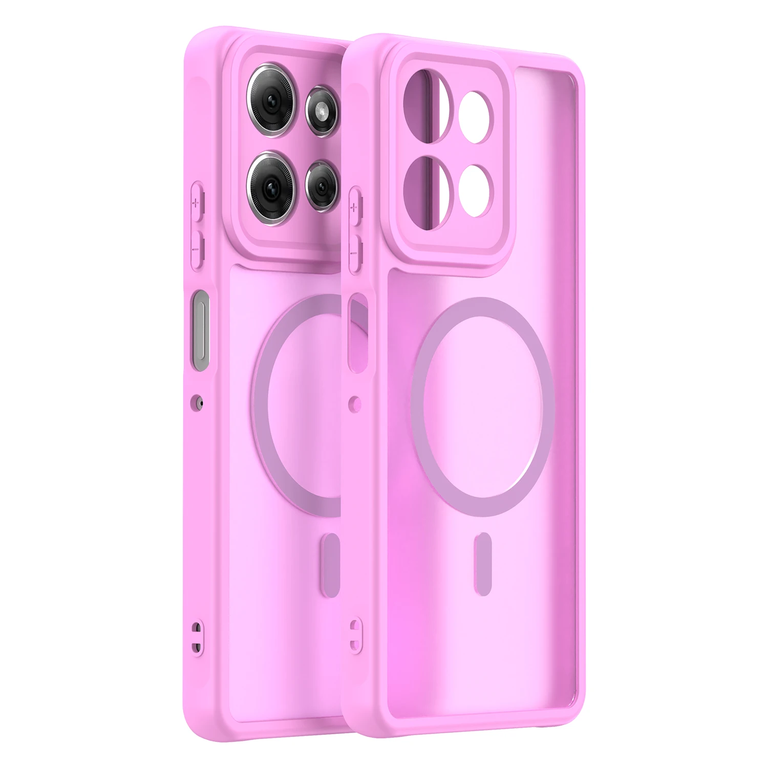 Durable Armor Bumper Shockproof Silicone Phone Case - Hard Cover Capa