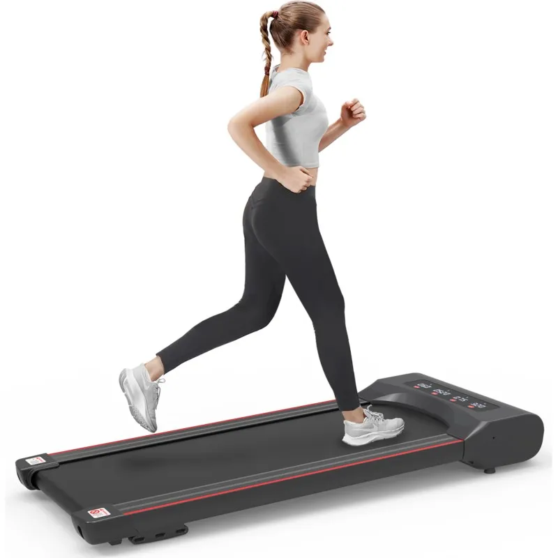 US Stock Under Desk Treadmill Machine 300 LB Capacity Walking Pad for Home Office