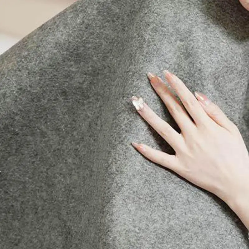 Electric Heat Blanket Felt Cloth Heated Throw Blanket 3 Temperature Control Fast Heating USB Power Thermal