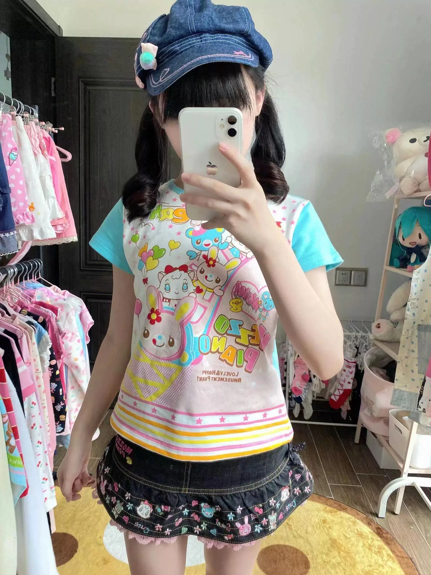 Mezzopiano Japanese Teenage Girl Dress Replica Vintage T
