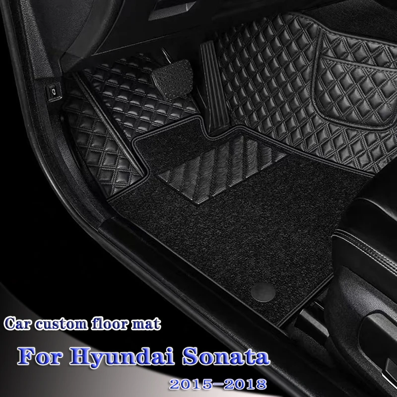 Car Floor Mats For Hyundai Sonata LF 2015 2016 2017 2018 Rugs Dash