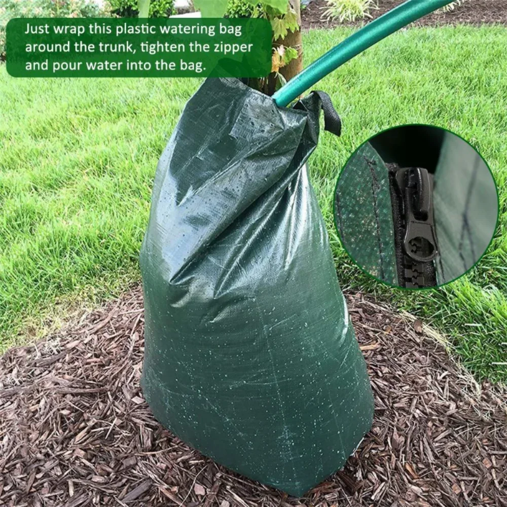 Tree Watering Bag 20 Gallon Summer Slow Release Watering Bag Thicken PE  Tree Drip Irrigation Pouch Garden Supplies