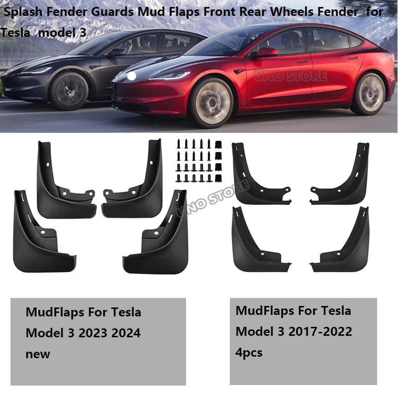 Аксессуары для Tesla Model 3 2017 2018 2019 2020 20211 2022 2023 Передняя Задняя Защита от брызг Аксессуары для Tesla Model 3 2017 2018 2019 2020 20211 2022 2023 Передняя Задняя Защита от брызг