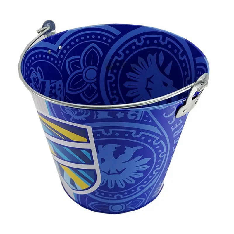 5L of Zinc Iron Champagne Wine Beer Ice Bucket Cooler for Home Party Bar