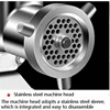 700W Electric Vegetable Food Chopper Meat Grinder Mincer Slicer Kitchen Tools Home Appliance Electric Meat Grinder 6