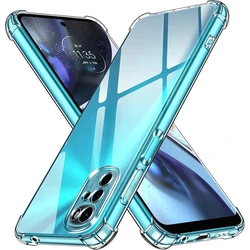 Durable 1.5MM Thick Air - Bag Clear Shockproof Phone Case - Moto G10Power (Clear)