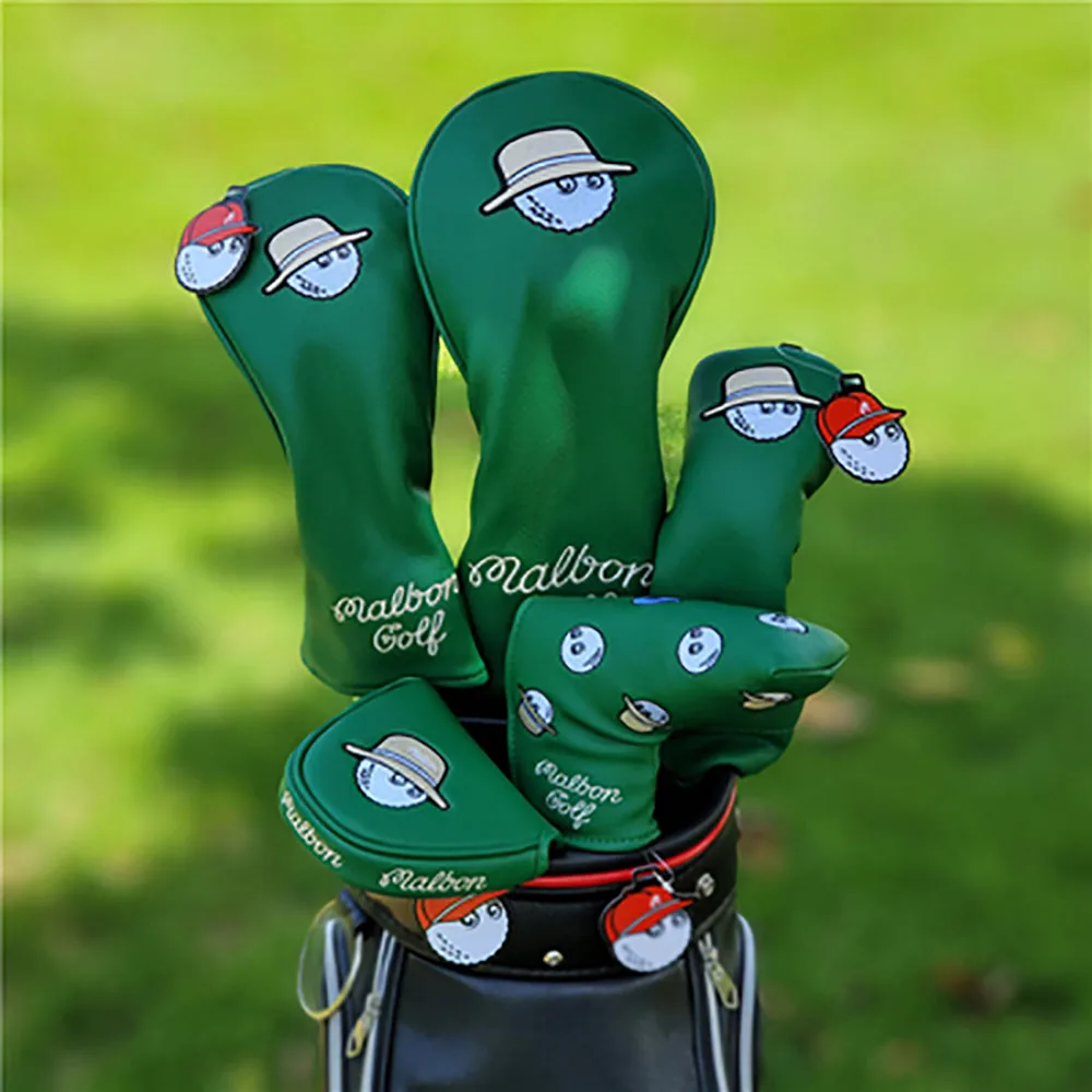 Golf Wood Headcover For Driver,fairway,hybrid Utility,putter Cover With