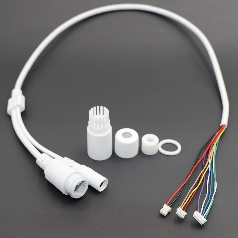 Câble d'alimentation vidéo, 65cm de long, connecteurs femelles avec erminlas, câble étanche