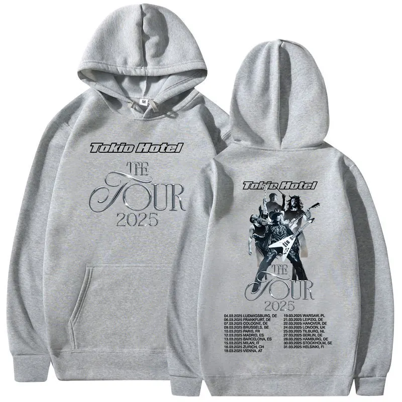 German Rock Band Tokio Hotel The Tour 2025 Hoodies Men Women
