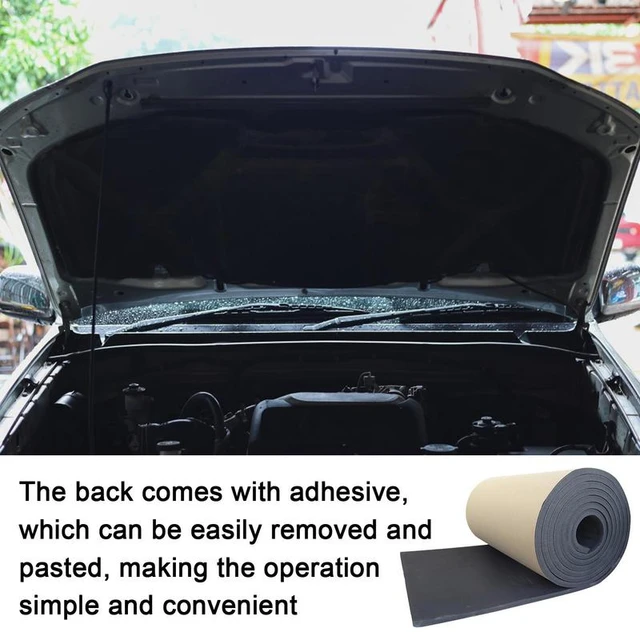 Sound Deadening Car Engine Waterproof Noise Control Mat Fireproof Insulation  Pad Thermal Shield Foam Pad For Noise Control Heat - AliExpress