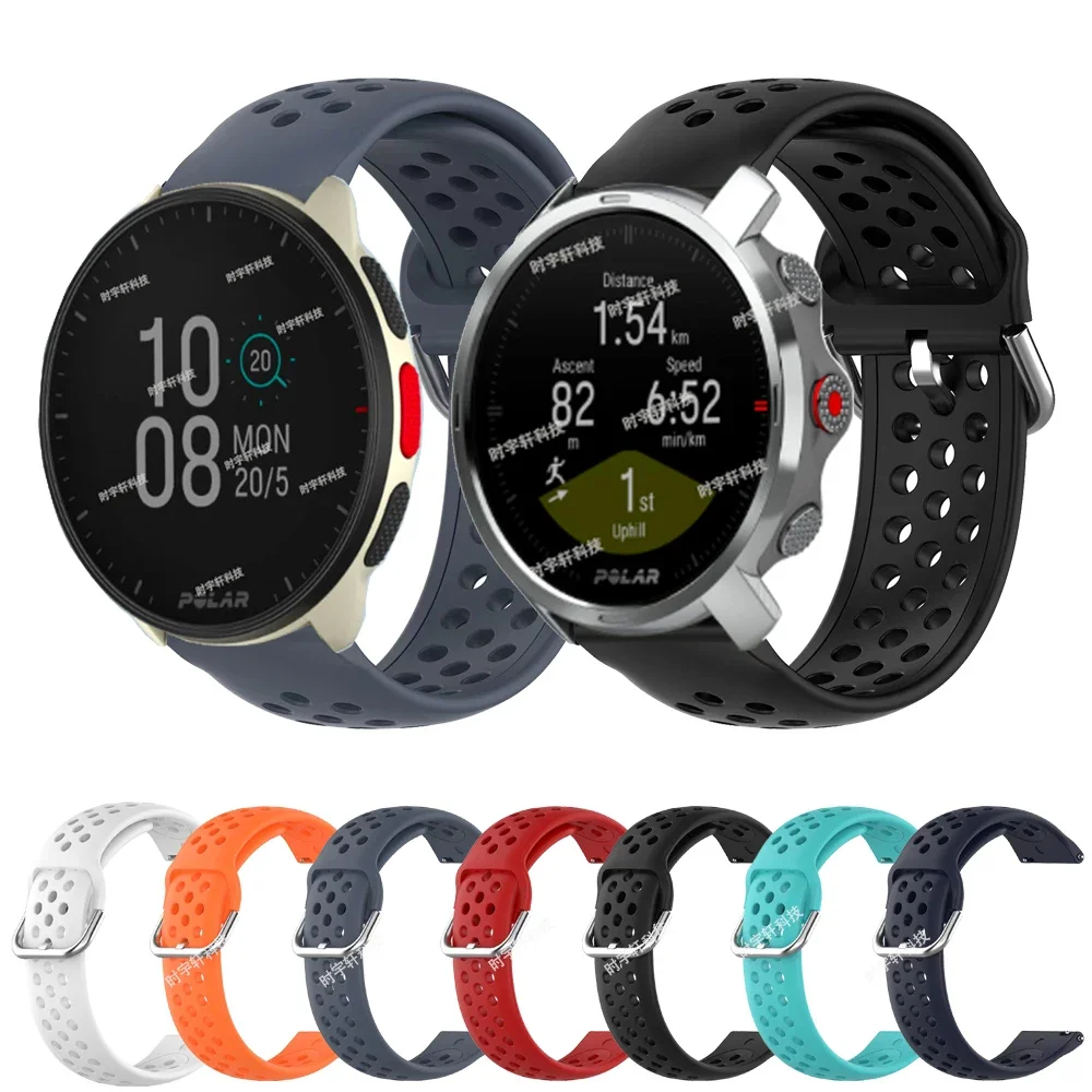 Breathable Silicone Strap for Smartwatches - Men's Accessory Collection
