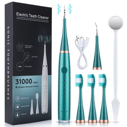 Ultrasonic Electric Dental Cleaning System (Green)