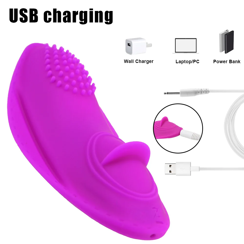 Vibrator Panties Spikes For Women Clitoris Licks l Nipple Anal Stimulator Female Masturbator Wireles Nippe Ana_voghion.com