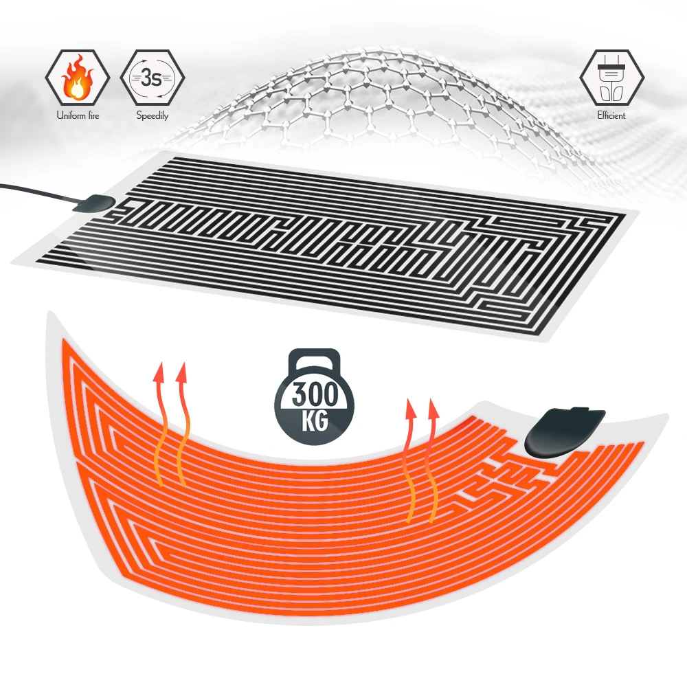 5/45W US/EU/UK/AU Plug Plants Heating Pad Warmer Heat Mats Waterproof 10-Gear Temperature Controller Reptile Terrarium Heaters