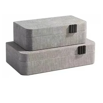 Leather Jewelry Box for Women Ring Necklace Case Jewelry Boxes Organizer Earrings Display Case Bracelet Personalized Gifts