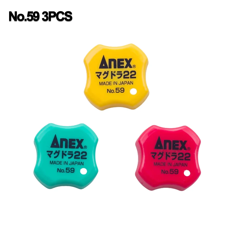 ANEX Starby Magdra 22 Mini-Schraubendreher 1 Stück mit Ersatz-Phillips-Bits für Enge Räume Nr. 59/60/61/62 Serie – Detail 5