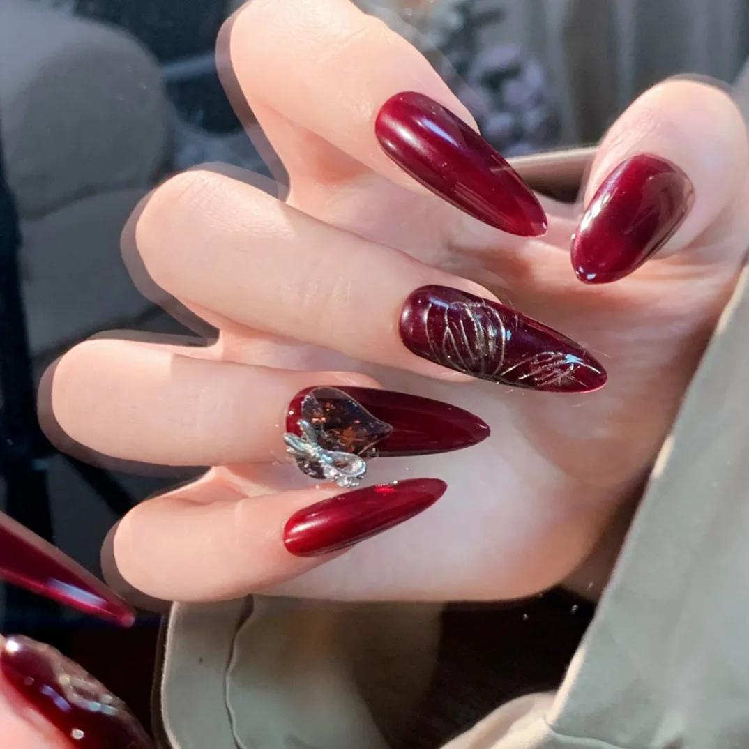Color Club - Red-ical Gypsy - Dark Blood Wine Red Jelly Creme Nail Polish  920 | eBay