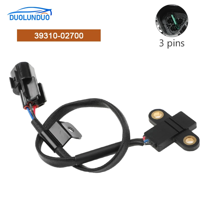 

New 39310-02700 3931002700 Crankshaft Position Sensor For Hyundai I10 2008 Kia Picanto Getz Atos 05072065AA
