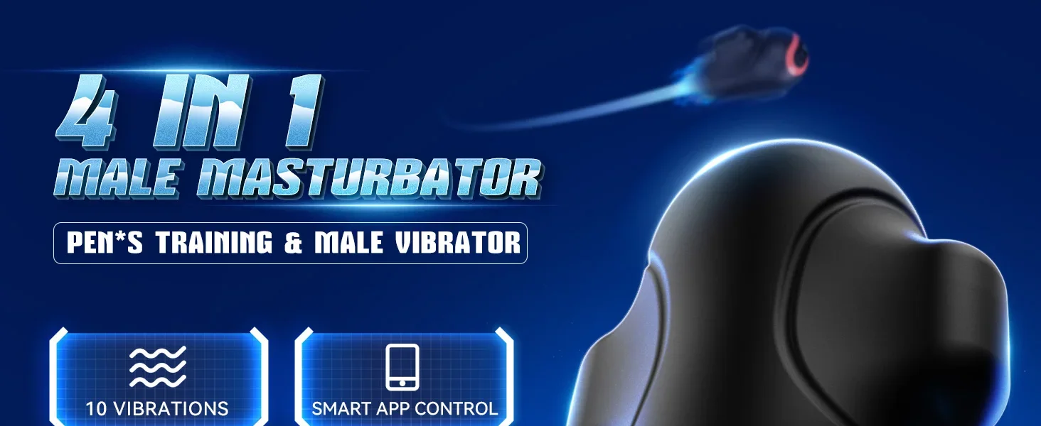 APP Control Vibrator for Men Penis Delay Trainer Male Masturbator Glans Stimulater Massager Men Vibrator Sex Toys Adult Goods 18