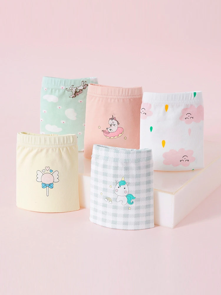 LJMOFA Boxer Cotton Kidley Panties For Baby Toddler Girls Four Seasons,  Breathable & Soft, Cute Candy Colors B154 X0802 From Lianwu08, $6.84