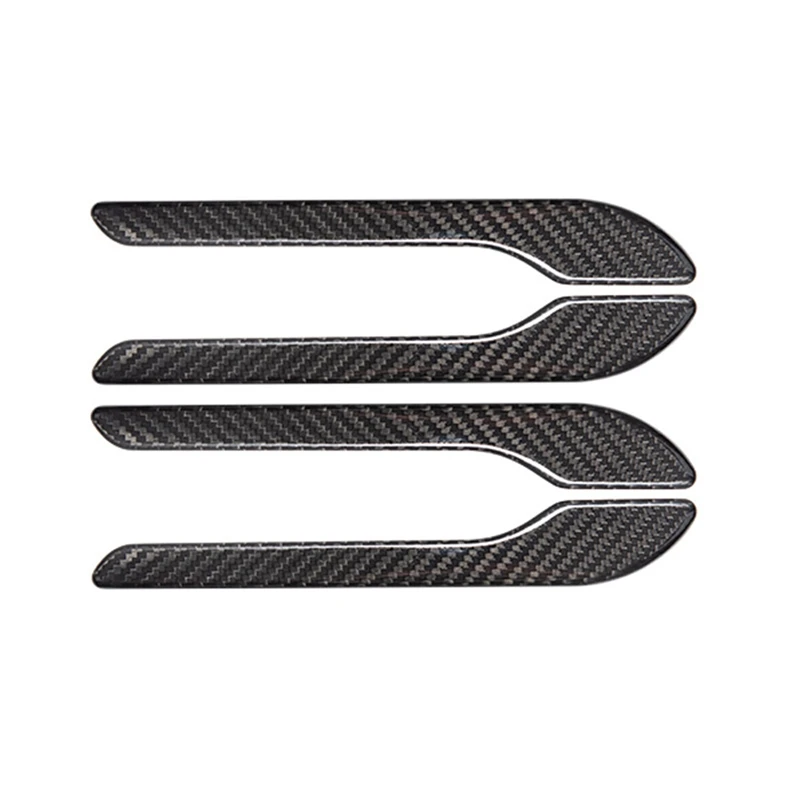 

4 шт., декоративные наклейки на дверные ручки Tesla Model 3