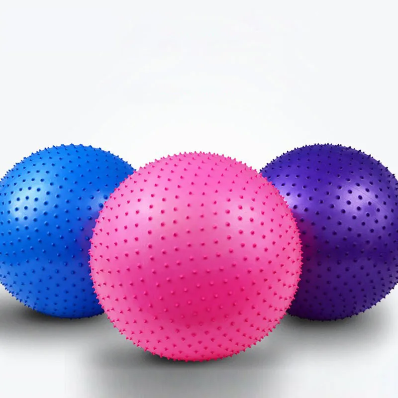 Massage Ball 45CM Yoga Ball with Pump Hedgehog Fitness Fitball Pilates Balance Training Sport GYM