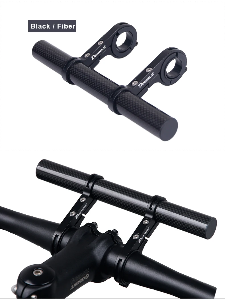 10/20/25/30 cm Fahrrad Lenker Erweiterte Halterung Fahrrad Scheinwerfer Halterung Bar Computer Halter Lampe Unterstützung rack Legierung Faser Stehen – Detail 11