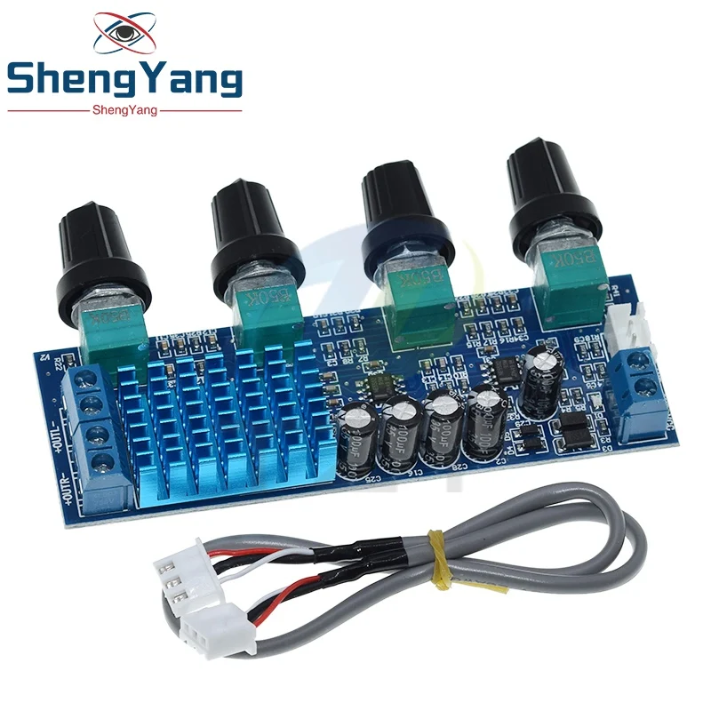 1/3PCS XH-M577 TPA3116D2 Audio High Power Tone Op Amps DC 12-24V Dual-kanal Stereo 2X80W Digital Verstärker Bord