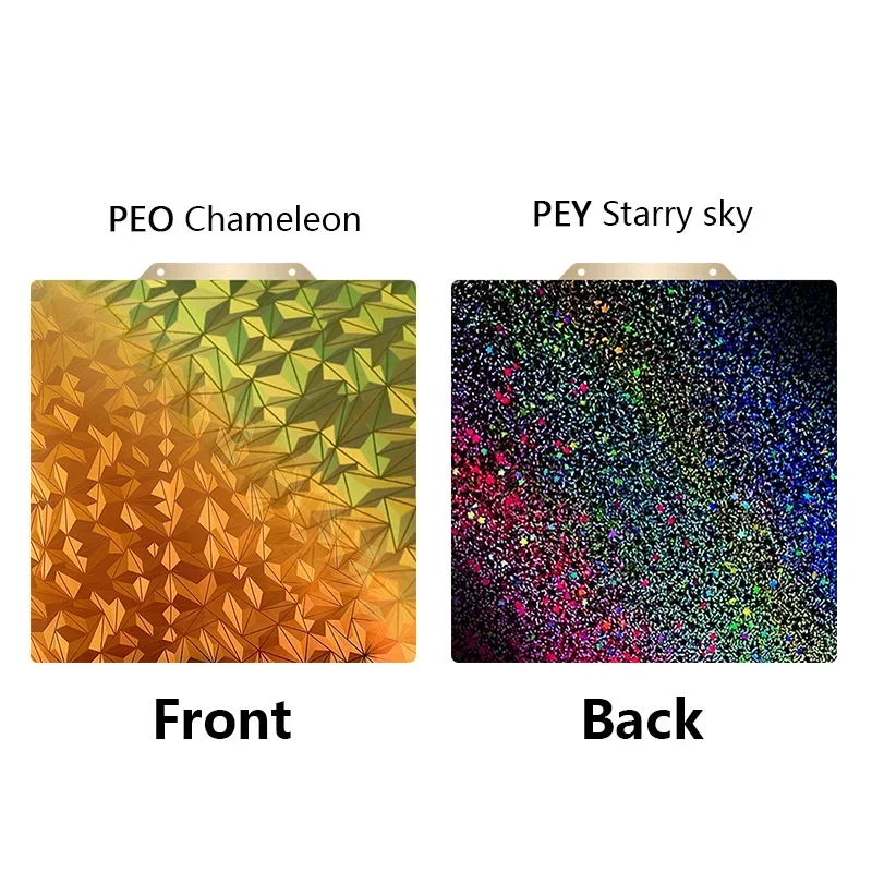 Enhanced Magnetic Double-Sided PEI Build Plate with Chameleon Sheet