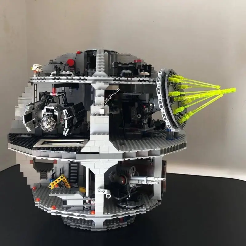 

Конструктор MOC, детали для сборки, модель, Обучающие игрушки, фотоплатформа, план смерти, Звездный план, отличное оружие, Совместимость с 75159 19013
