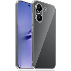 Ultra - Thin Clear Soft TPU Camera Protection Phone Case Cover for Redmi Turbo 5Max (Clear)