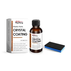 Ultimate Gloss Crystal Coating for Vehicle Interior Protection and Scratch Repair (30ml boxed)
