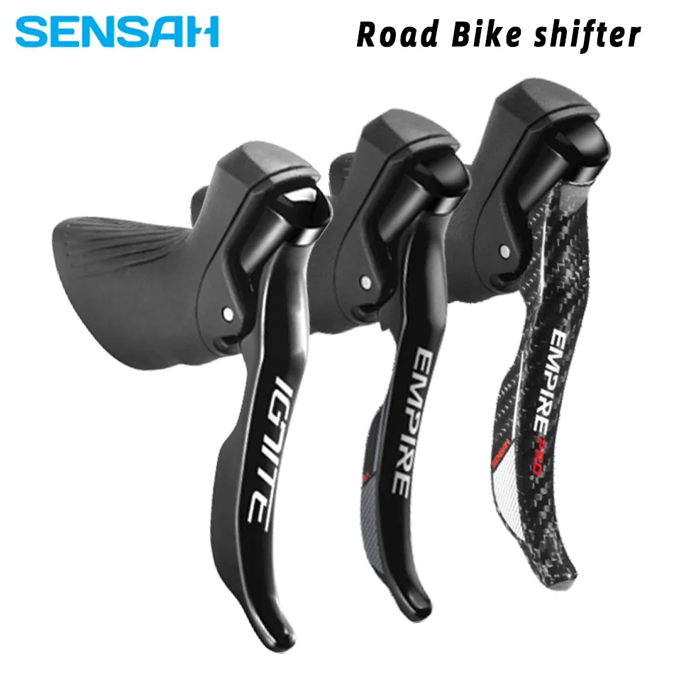 SENSAH achsugi SENSAH Road Bike Shifters 2x7 2x8 2x9 2x10 2X11 Speed Brake